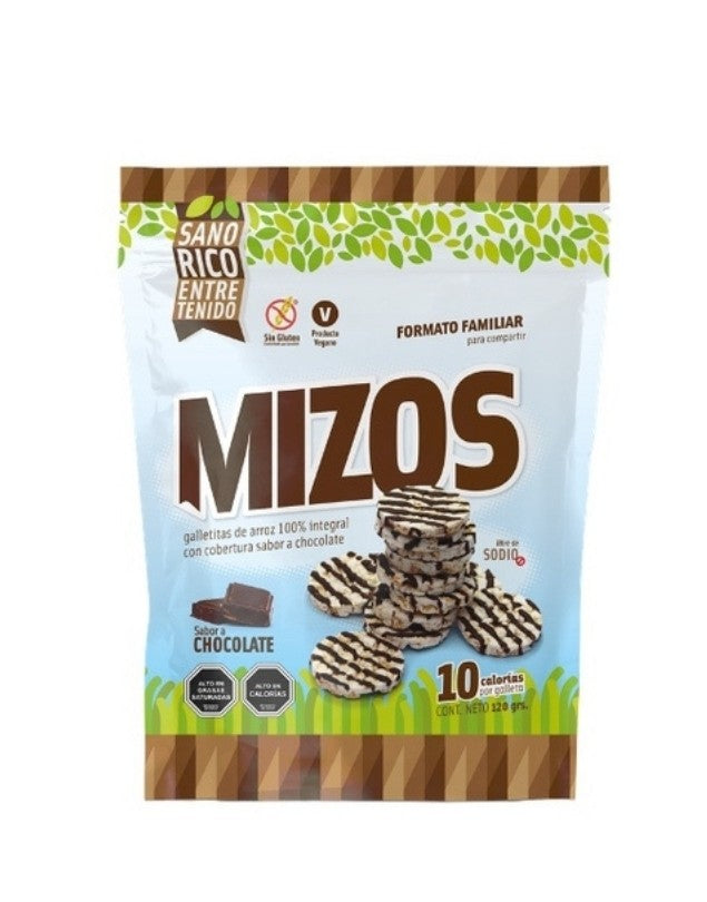 Galletas de Arroz Chocolate, 120 g