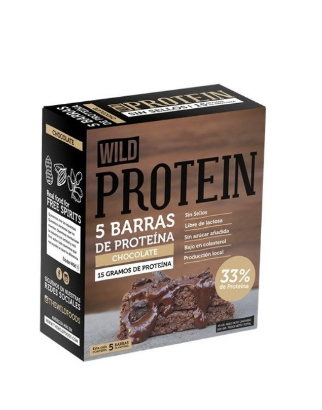 Pack de Barras de Proteína Chocolate, 5 u