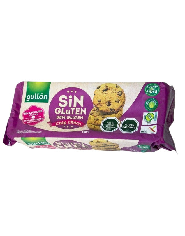 Galleta Chip Choco, Sin Gluten, 130 gr