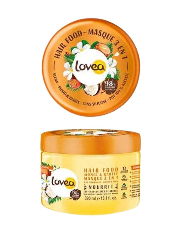 Hair Food Monoi y Karité, Vegano, 390 ml