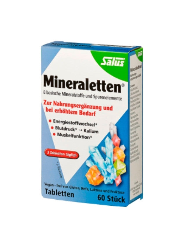 Mineraletten, 60 caps