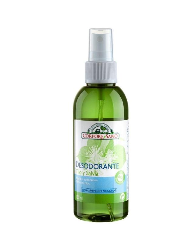 Desodorante Spray Tilo y Salvia, 150 ml