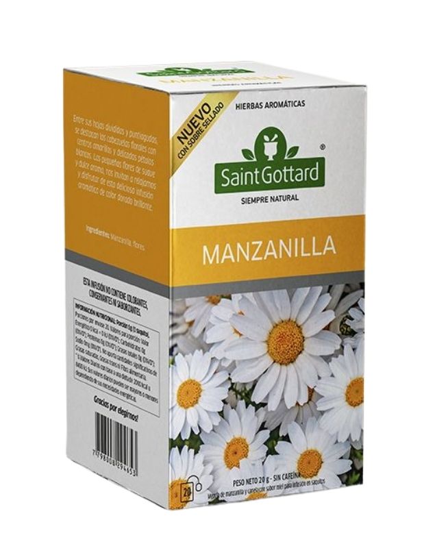 Manzanilla Dulce Flores desecadas 100% Natural