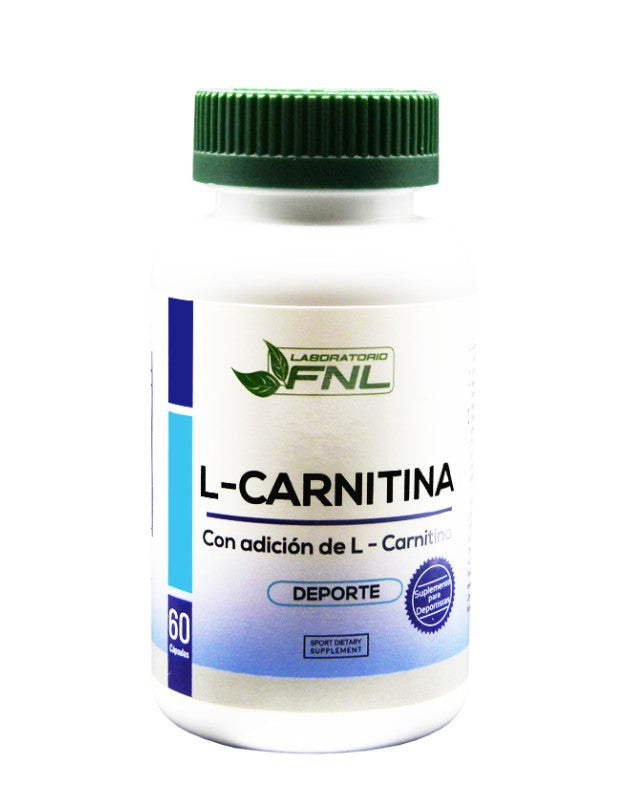 L- Carnitina, aminoácido, 60 caps.