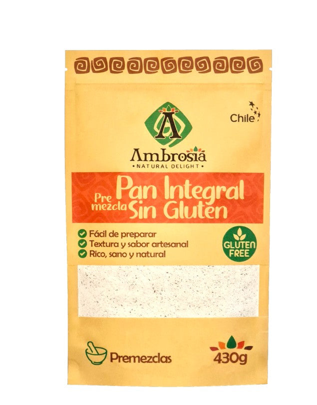 Premezcla Pan Integral Sin Gluten 430 g.