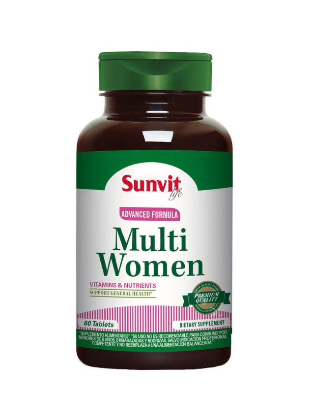 Multi Women, Multivitamínico, 60 tabs