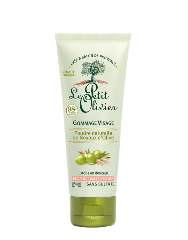 Gel Exfoliante de Rostro Aceite de Oliva, 75 ml.